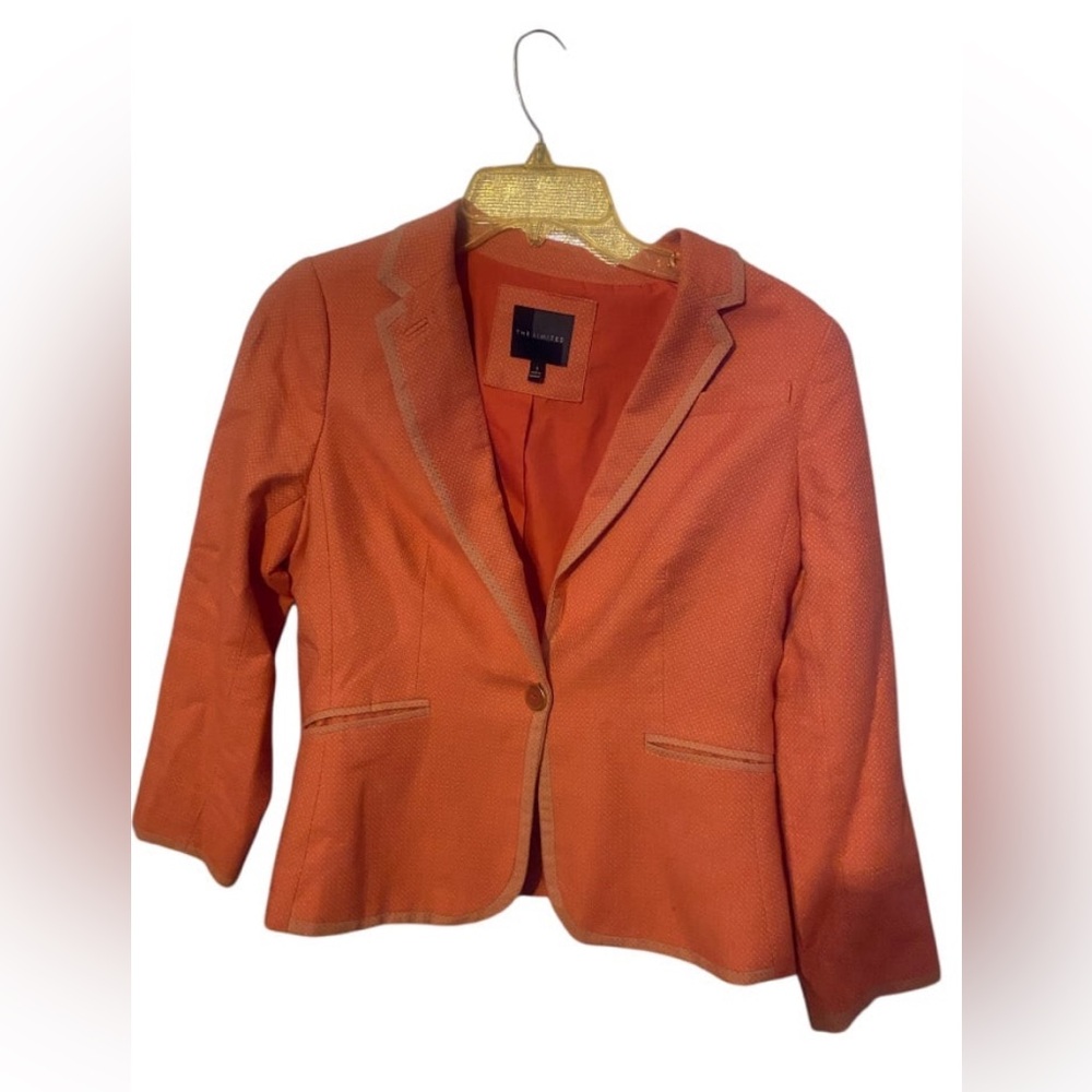 The Limited Peach Size Small Blazer